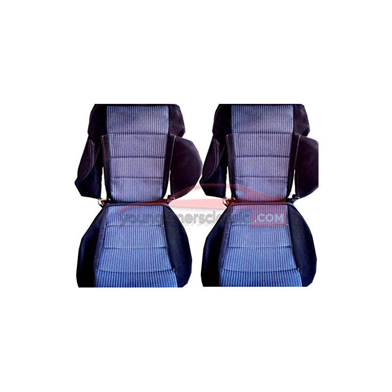 Garniture de siège Peugeot 309 GTI 16 Tissu Quartet bleu