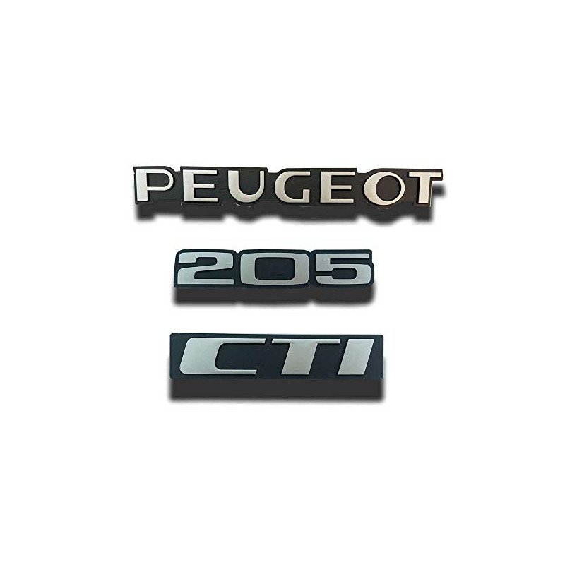Monogramas Peugeot 205 CTI