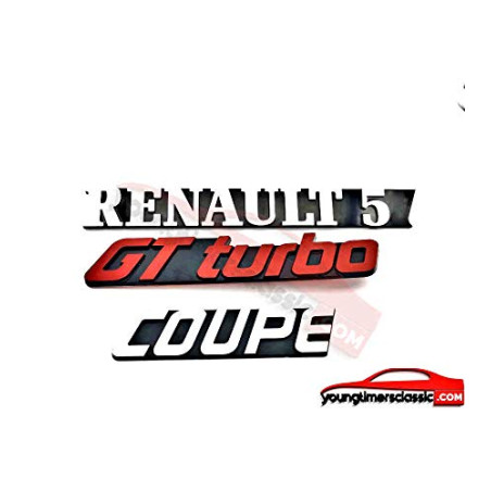 Logos Renault 5 GT Turbo coupe