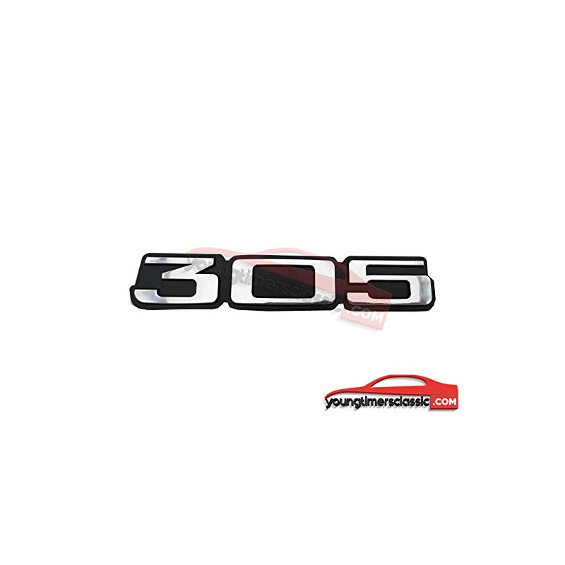 Monogramme Peugeot 305 Gris