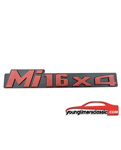 MI16X4 monogrammen voor Peugeot 405 MI16X4