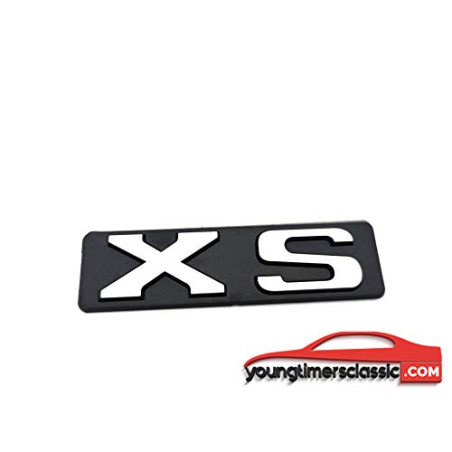 XS kofferbaklogo voor Peugeot 205