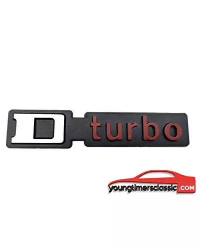 Dturbo-Monogramm für Peugeot 205