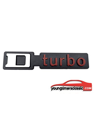 Dturbo-monogram voor Peugeot 205