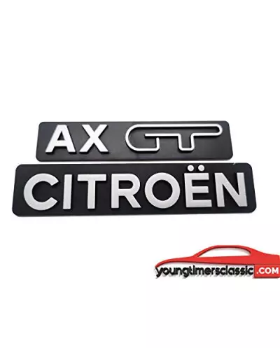 Monogrammes Citroën AX GT