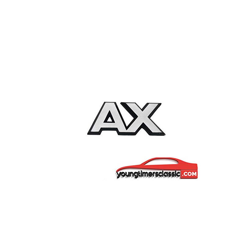 AX monogram for Citroën AX