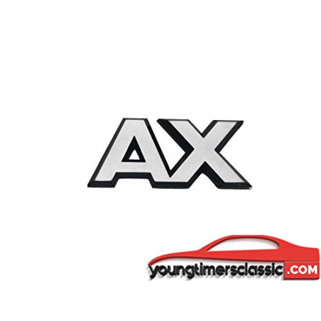 AX-logo voor Citroën AX