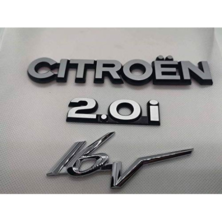 Citroën 2.0 16V logo's voor ZX