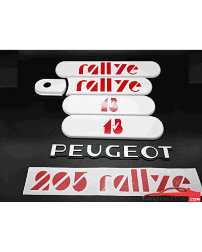 Quarto-painéis Peugeot 205 Rallye Kit Completo
