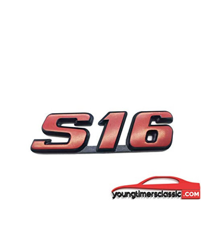 S16 monogrammen voor Peugeot 106