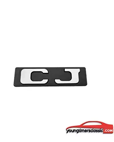 Monogramme CJ pour Peugeot 205
