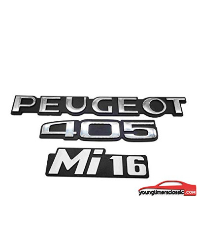 Monogramme Peugeot 405 MI 16 Phase 2 Grau Imp