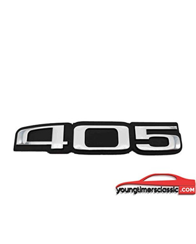 Monogramme 405 Chrome pour Peugeot 405 Phase 2