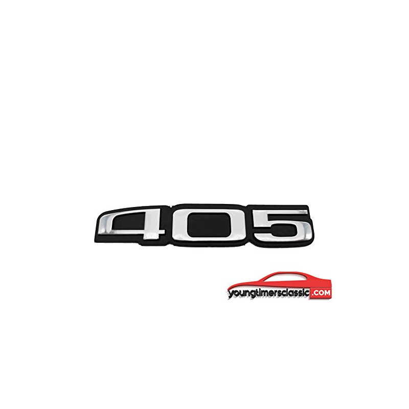 Monogramm 405 Chrom für Peugeot 405 Phase 2