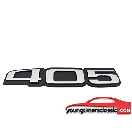 405-logo voor Peugeot 405