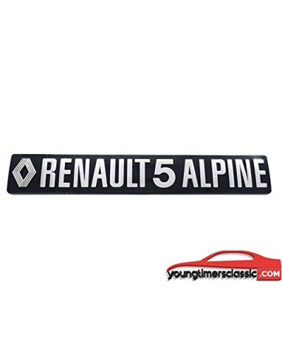 Renault 5 Alpine monogram
