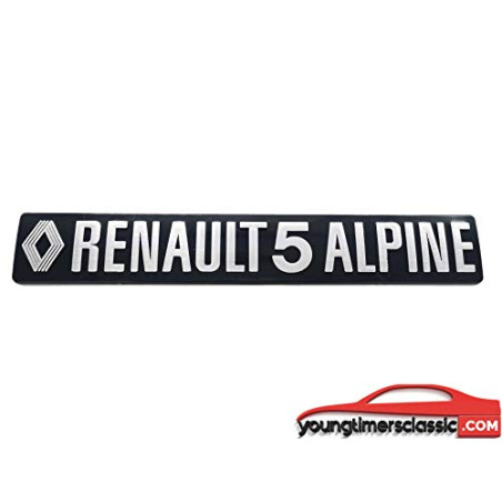 Logo Renault 5 Alpine