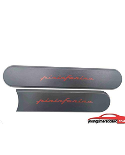 Zwarte Peugeot 205 Cti Pininfarina zijpanelen
