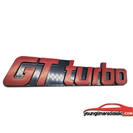 Logo GT Turbo para Renault 5
