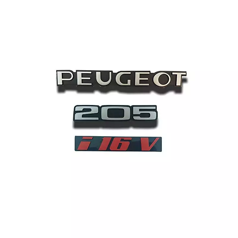 Monogramas Peugeot 205 I 16v Gutmann