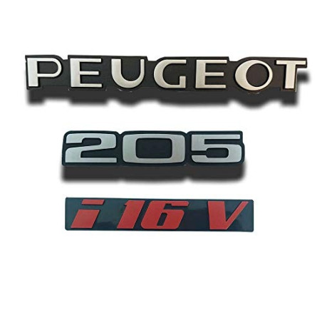 Logotipos de Peugeot 205 I 16V Gutmann
