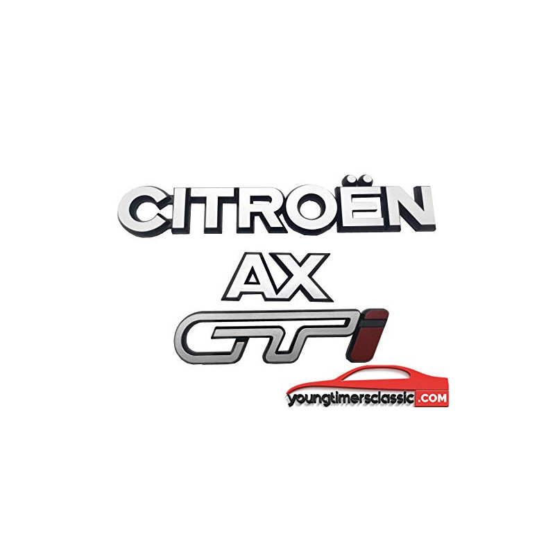 Citroën AX GTI monograms