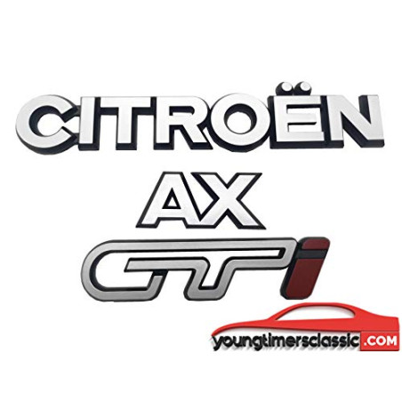 Citroën AX GTI-Logos