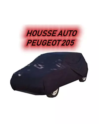 Funda Coche Universal Peugeot 205 en Lycra Negra
