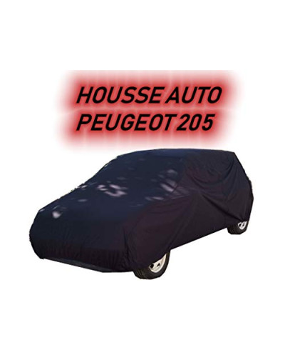 Peugeot 205 Universele Autohoes in Zwart Lycra