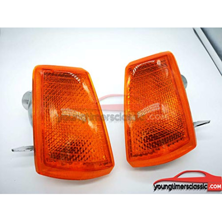Oranje knipperlichten Peugeot 205 GTI