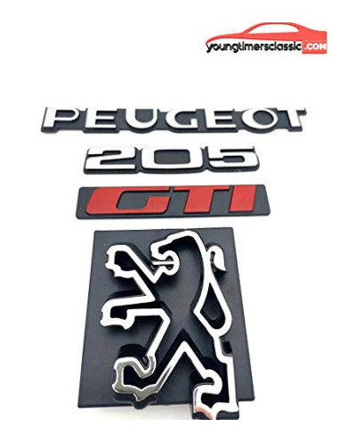 Peugeot 205 GTI monograms