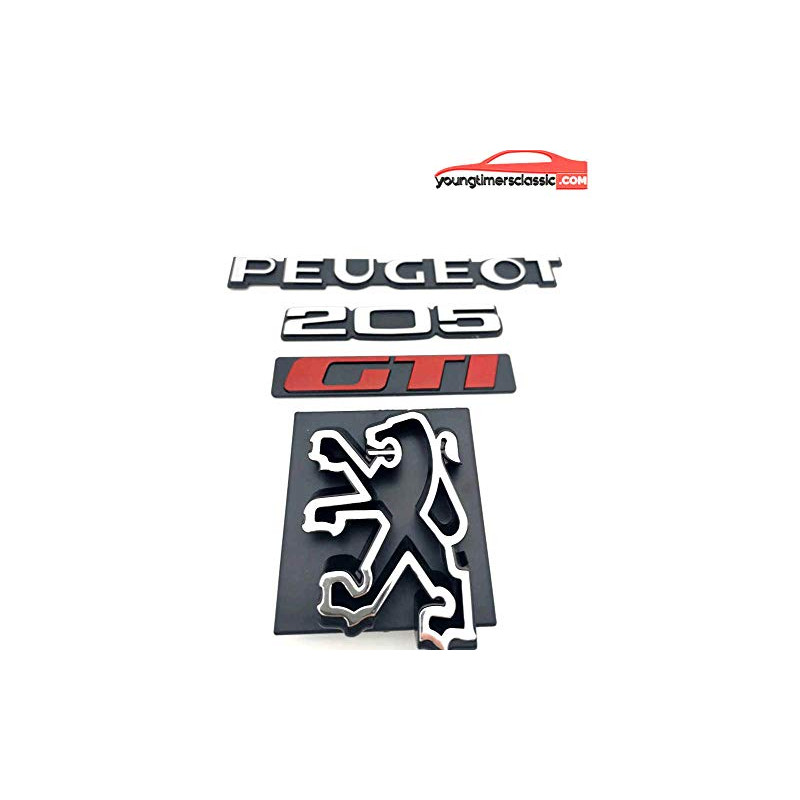Monogramas Peugeot 205 GTI