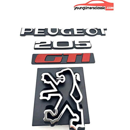 Logos Peugeot 205 GTI
