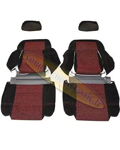 Capas de assento Tecidos Peugeot 205 GTI Quartet