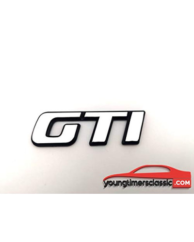 GTI Chrome monogram for Peugeot 106