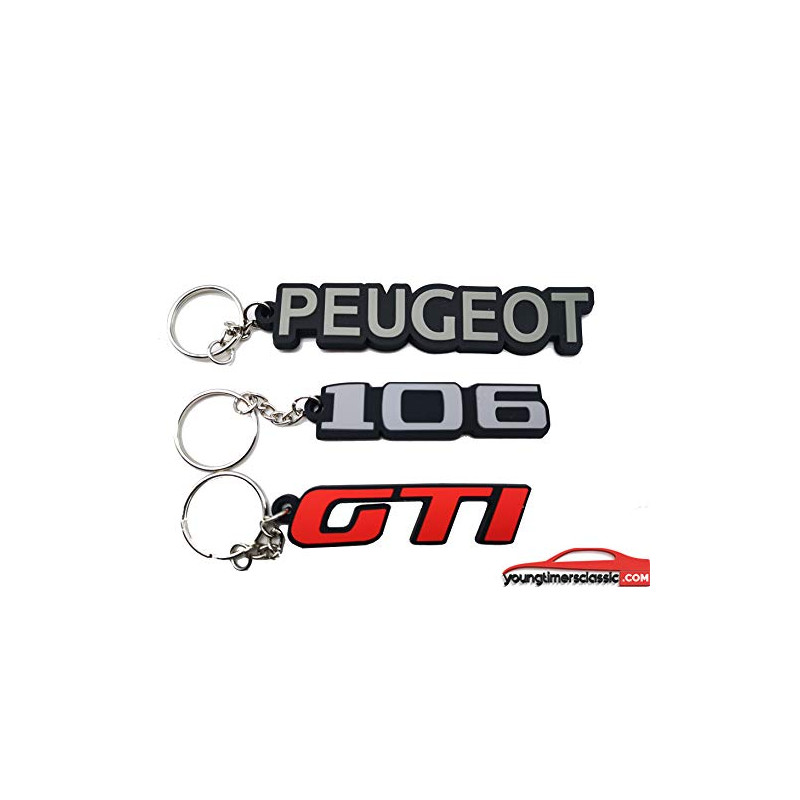 Porte clés Peugeot 106 GTI