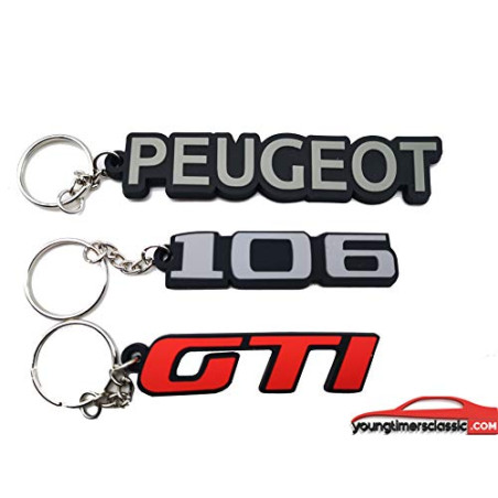 Peugeot 106 GTI key ring