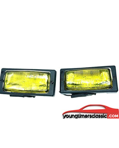 Pair of fog lights R5 GT Turbo Yellow Cibie Phase 1