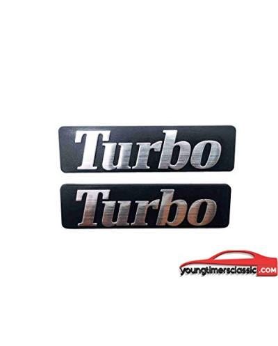 Monogramas de pára-lama Renault 21 2L Turbo x2