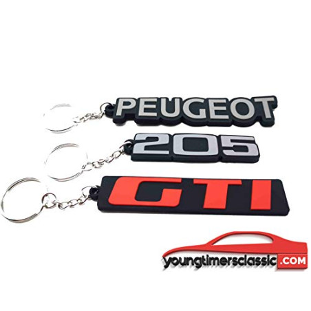 Sleutelhanger Peugeot 205 GTI