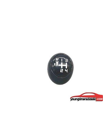 Gear Knob Peugeot 205 4 Speed White Be1
