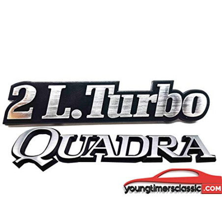 Logo's 2L Turbo + Quadra Renault 21 2L Turbo