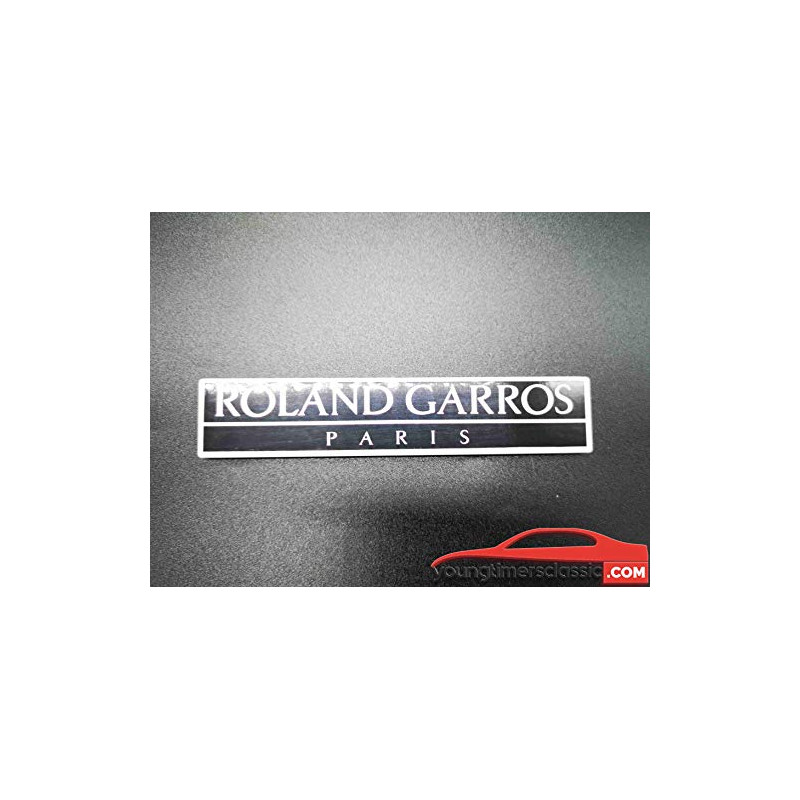 Monograma de Roland Garros París para Peugeot 205