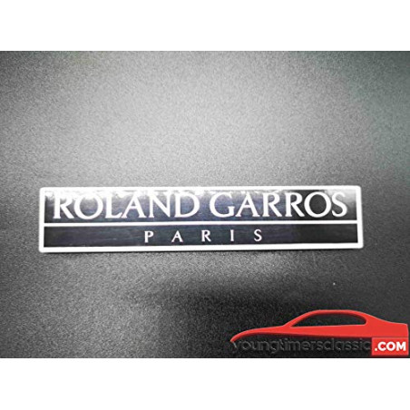 Logotipo de Roland Garros París para Peugeot 205