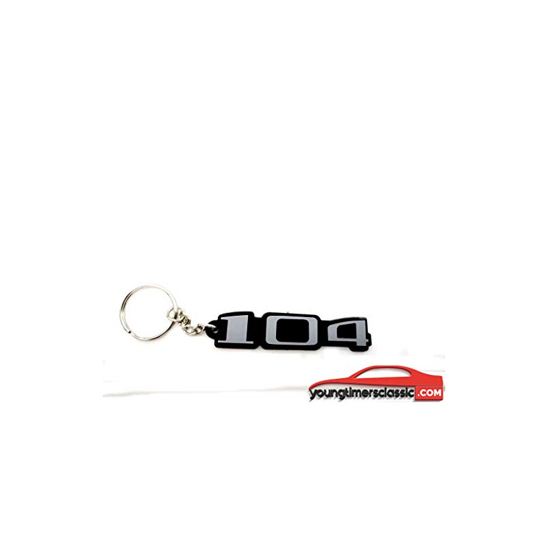 Peugeot 104 keychain