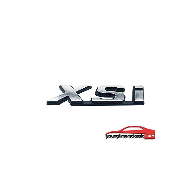 Xsi Chrome monogram for Peugeot 306