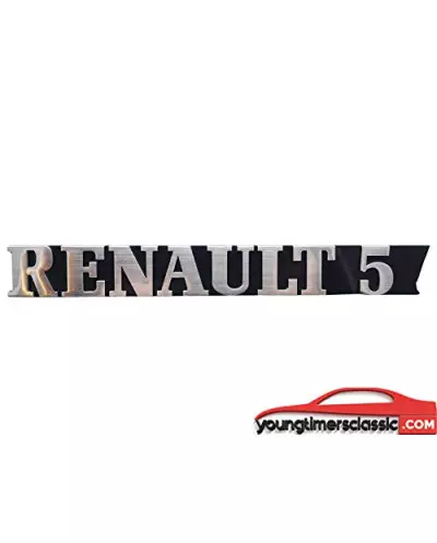 Monogramma Renault 5 per GT Turbo