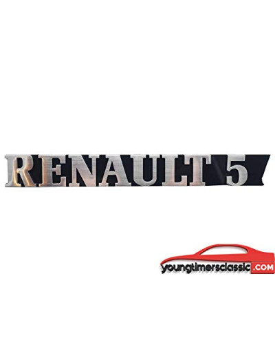Monogramme Renault 5 pour GT Turbo