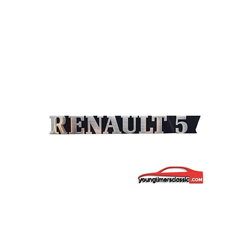 Monograma de Renault 5 para GT Turbo