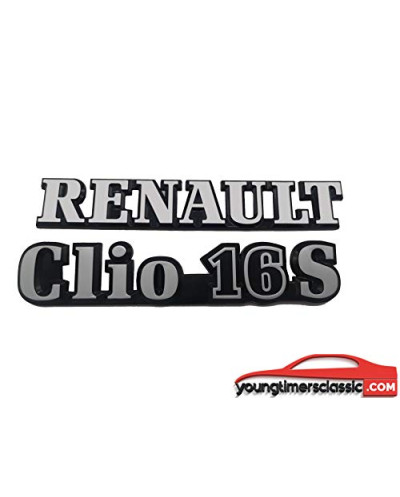 Monogrammes Renault Clio 16S